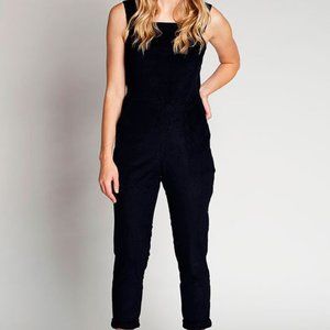 Nooworks Black Corduroy Overalls